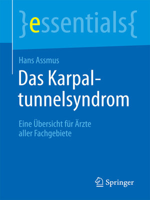 cover image of Das Karpaltunnelsyndrom
